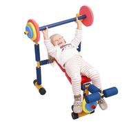 Kids Workout Equipment Kids Weight Bench Set Exercise Equipment Indoor Play Gym Toddler Workout Weight Set - Baby Weights Toys for Age 3 and Up by Home-Man