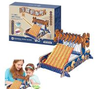 Kids Woven Kit, Practical for Flower Pot Flaps and Projects: Versatile Creative Roller Coasters, Cell Phone Pockets Made of Natural Materials, Prop