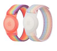 Kids Wristband Nylon Bracelet Compatible with Apple Air Tag Adjustable Anti-lost Watch Strap