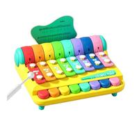 Kids Xylophone Interactive Musical Toy, Hand Knocking Piano Keyboard for Early Learning, Educational Instrument for Preschool Boys Girls Play