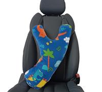 Kids Y-Shaped Travel Pillow Car Seat Belt Head Neck Support Cushion Soft Headrest Sleeping Pillow Universal Car Seat Belt Cushion Adjustable Car Seat Strap Cover Pad Protector for Car Travel Journey