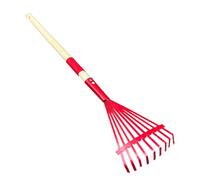 Kids Yard Tool | Metal Garden Tools with Sturdy Wooden Handle - Beach Sandbox Toy, Kids Gardening Tools Outdoor Toys Set, Sand Play for Flower Soil Planting Loosening Digging