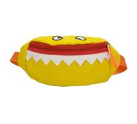 Kids Yellow Canvas Cartoon Waist Pack Creative Chic Travel Bag