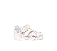 Kids Zapito First Steps Closed Sandals White/Light Blue
