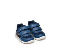 Kids Zapito First Steps Trainers with Touch 'n' Close Fastening Blue/Orange