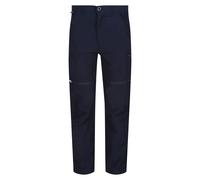 Regatta Kids' Highton Stretch Zip Off Walking Trousers Navy
