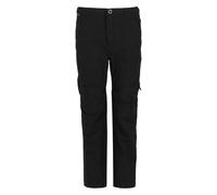 Kids' zip-up stretch trousers Regatta Highton Noir 13 ans