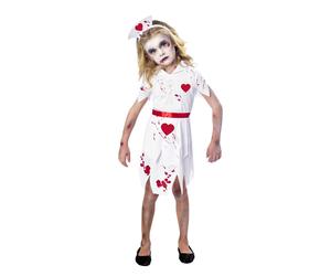 Kids Zombie Nurse Age 7-8