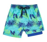 Kids4ever Boys Swim Trunks Quick Dry Swimming Shorts Compression Liner Anti Chafe Boxer Brief Swimwear Beach Board Surfing Shorts 7-18 Years