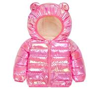 Kids4ever Jacket Baby Girl Coat Warm Jackets Winter Fleece Coats Casual Snowsuit Outdoor 18-24 Months Pink