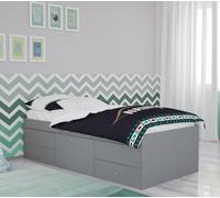 Kidsaw Captain's Single 3Ft Cabin Bed Grey