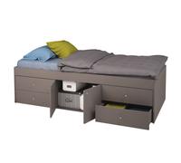 Kidsaw Captain's Single 3ft Cabin Bed GREY Kidsaw Grey Single