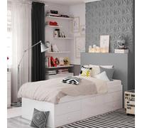 Kidsaw Captain's Single 3Ft Cabin Bed White