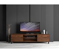 Kudl TV Cabinet 1.6M - Dark Oak, Brown