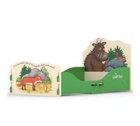 Kidsaw Gruffalo Toddler Bed, Green, Cream, 70X140, Childs
