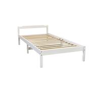 Kidsaw Jinsen Standard Single Bed White Kidsaw White Single