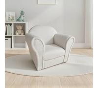 Kidsaw Kids Mini Chair Sofa Lamb - Off-White in Warm White Kidsaw Warm White