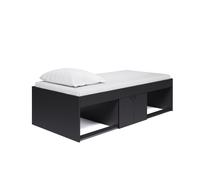 Kudl Low Single 3Ft Cabin Bed Black
