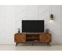 Kidsaw Lv44 Columbian Walnut Tv Cabinet Engineered Wood