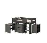 Kidsaw Mid Sleeper 05 ANTHRACITE in Grey | Size: Single Kidsaw Grey Single