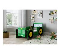 Kidsaw Tractor Green Junior Bed - Size: Toddler - Wilko