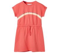 Kids'Dress with Drawstring Girls'Dress Toddler Short Dress Bright Green vidaXL