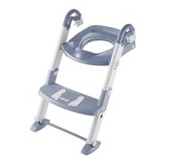Kidskit 3-in-1 Toilet Trainer, 3-Colour, Baby Toilet Trainer, Toilet Trainer, Baby Ladder, Baby Staircase, Children's Toilet Seat, Children's Toilet Trainer, Adjustable, Blue