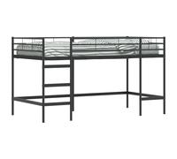 Kids'Loft Bed Frame Steel Child Modern Minimized Space Children Bunk vidaXL