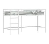 Kids'Loft Bed Frame Steel Child Modern Minimized Space Children Bunk vidaXL