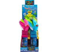 Kidsmania Froggy Chomp, Assorted Fruit Flavoured Lollipops, Extendable Claw Grabber, 17 g (Pack of 12)