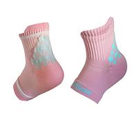 KidSole RX Gel Sports Sock for Kids with Heel Sensitivity from Severs Disease and General Foot and Heel Pain, Pink, Toddler 11-2