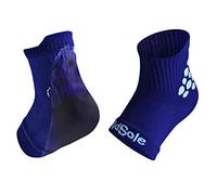 KidSole RX Gel Sports Sock for Kids with Heel Sensitivity from Severs Disease and General Foot and Heel Pain, Blue, 2-7