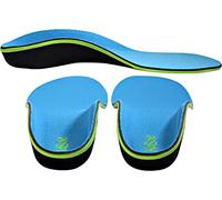 KidSole Stealth Fighter: High Arch Insole, Slim Profile, Strong Arch, Soft Memory Foam Top and Lightweight Design. Inward Drop Ankle Correction (15 cm)