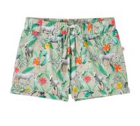Kids'Shorts with Drawstring Pants Unicorn and Plant Print Light Khaki 116 vidaXL
