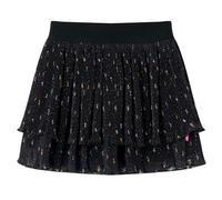 Kids' Skirt Girl's Skater Skirt Toddler Short Skirt Tiered Ruffle Design Black v