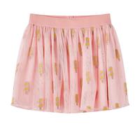 Kids'Skirt with Tulle and Popsicle Embroidery Kids Girl's Skirt Light Pink vida