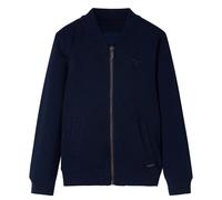 Kids'Sweatshirt with Zip Children Toddler Pullover Kids'Sweatshirt Navy vidaXL