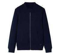 Kids'Sweatshirt with Zip Children Toddler Pullover Kids'Sweatshirt Navy vidaXL