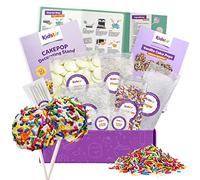 KIDSTIR Kids Baking Set DIY Baking Kits | Cake Pop Kit with Everything | All-in-One Baking Kit with Cake Pop Stand | Pre-Measured Ingredients | Best Gift Idea for Boys and Girls Ages 6-12 | Vanilla