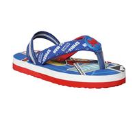 Kidsville Boys Official Spiderman Blue Flip Flops with Strap, blue, 2.5 Jahre