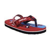 Kidsville Official Spiderman Kids Boys Flip Flops, Red strap, 2.5 Jahre