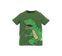 Kidsworld Dinosaur Front Print T-Shirt Green