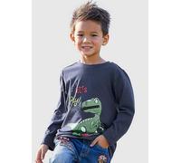 Kidsworld Dinosaur Print T-Shirt Marine