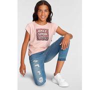 Kidsworld 'Only Good Vibes' T-Shirt Pink