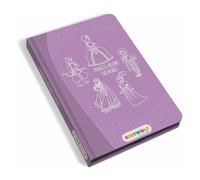 Kidydraw Mini drawing board Purple one size