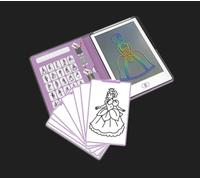 Kidydraw Mini drawing board Purple