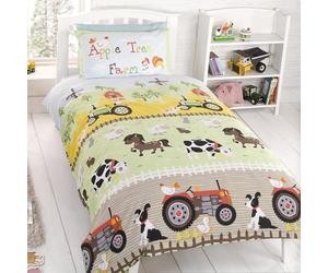 Kidz Apple Tree Farm Junior Duvet Cover Set