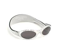 Kidz Banz Boy's ABBSD-Silver Damask-0-2 Years Oval Sunglasses, Silver
