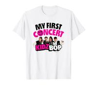 Kidz BOP - My First Concert Design T-Shirt, Men, White, 6X-Large