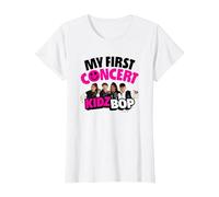Kidz BOP - My First Concert Design T-Shirt, Women, White, X-Small
